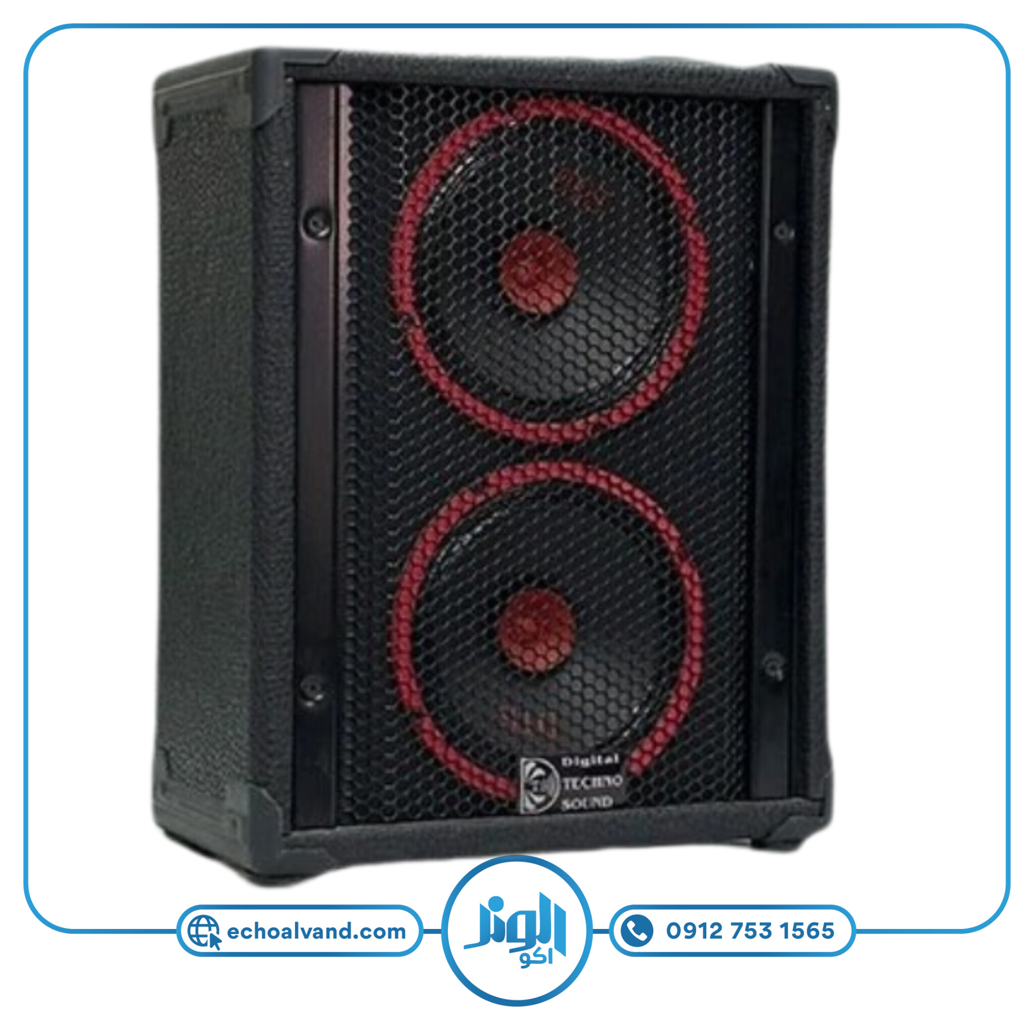 اکو همراه تکنو سوند 2*6 مدلTECHNO SOUND-PTR4 — تصویر ۲