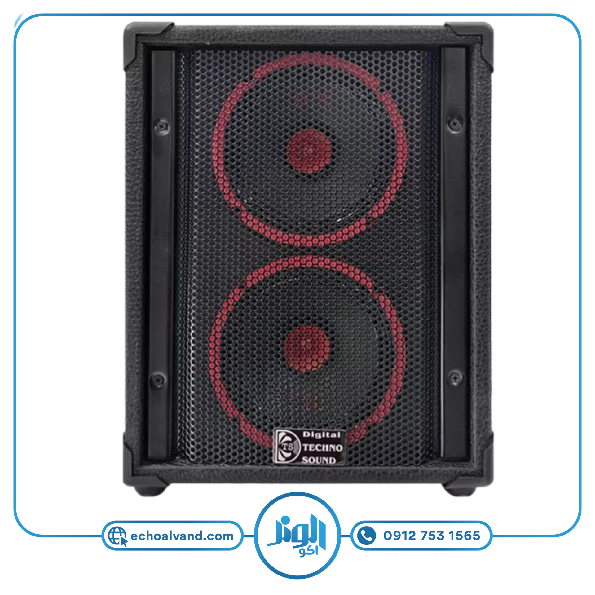 اکو همراه تکنو سوند 2*6 مدلTECHNO SOUND-PTR4 — تصویر ۵